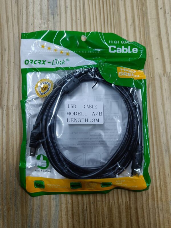 ORCRX USB PRINTER CABLE 3MTR