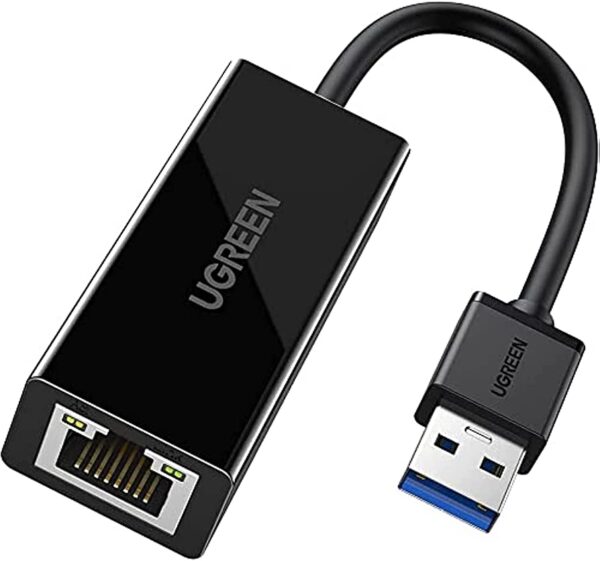 UGREEN USB3.0 GIGABIT ETHERNET ADAPTER BLACK