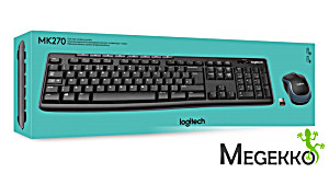 Logitech Mk270 Wireless Combo  Keyboard & Mouse