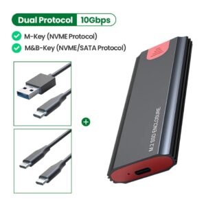 SSD M.2 NVME SUPPORT ENCLOSER