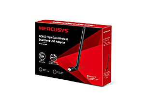 MERCUSYS AC650 HIGHGAIN WIRELESS DUAL BAND ADAPTER – MU6H