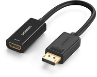 UGREEN 25CM 4K 2K 1080P DisplayPort DP Male to HDMI Female Cable Converters Adapter Display Port to HDMI Converter Adapters