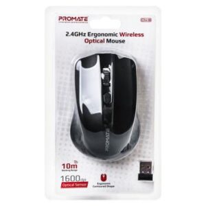 Promate 2.4G Wireless Mouse, Portable Optical Wireless Mouse ( Clix-8 )