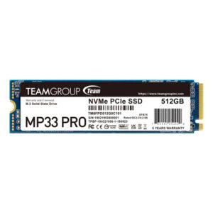 TEAMGROUP 1TB MP33 PRO NVMe PCIe M.2 Internal SSD