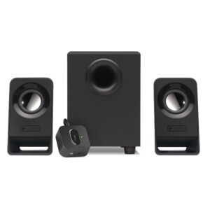 Logitech Compact Z213 2.1 Speaker System - 14 W RMS