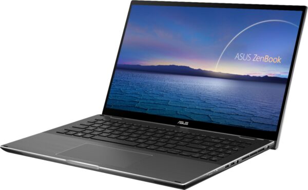 ASUS ZENBOOK FLIP 15 Q508U | Ryzen 7-5700U | 8GB LPDDR4X RAM | 256GB SSD | 15.6"FHD Display | Windows 11 Home ( Grey )