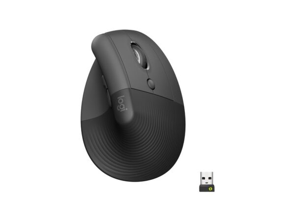 Logitech Lift Graphite Ergonomic vertical Mouse - Image 2