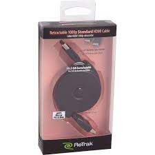 ReTrak Retractable High-Speed HDMI Cable (5')