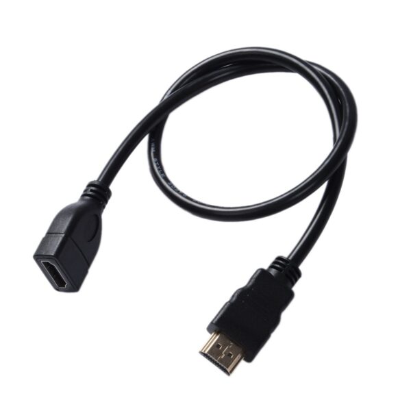 HDMI 1.5M MALE TO FEMALE  CABLE - Image 2