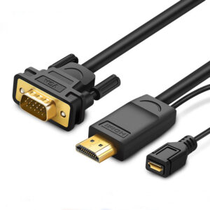 UGREEN 30449 HDMI TO VGA CONVERTER CABLE 1.5M