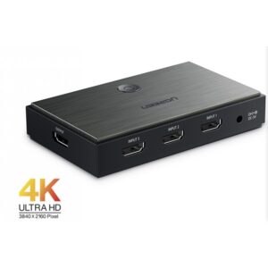 UGREEN 3x1 HDMI SWITCH BOX BLACK - 50709