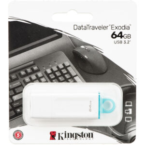 Kingston 64GB Exodia USB 3.2 Flash Drive