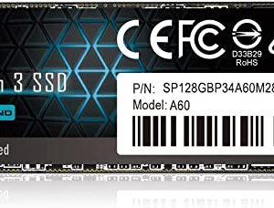 Silicon Power 128GB NVMe M.2 PCIe Gen3x4 2280 SSD (SP128GBP34A60M28)