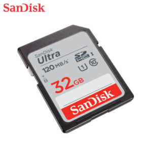 SanDisk Ultra 120MBs SDHC UHS-I Memory Card - 32GB