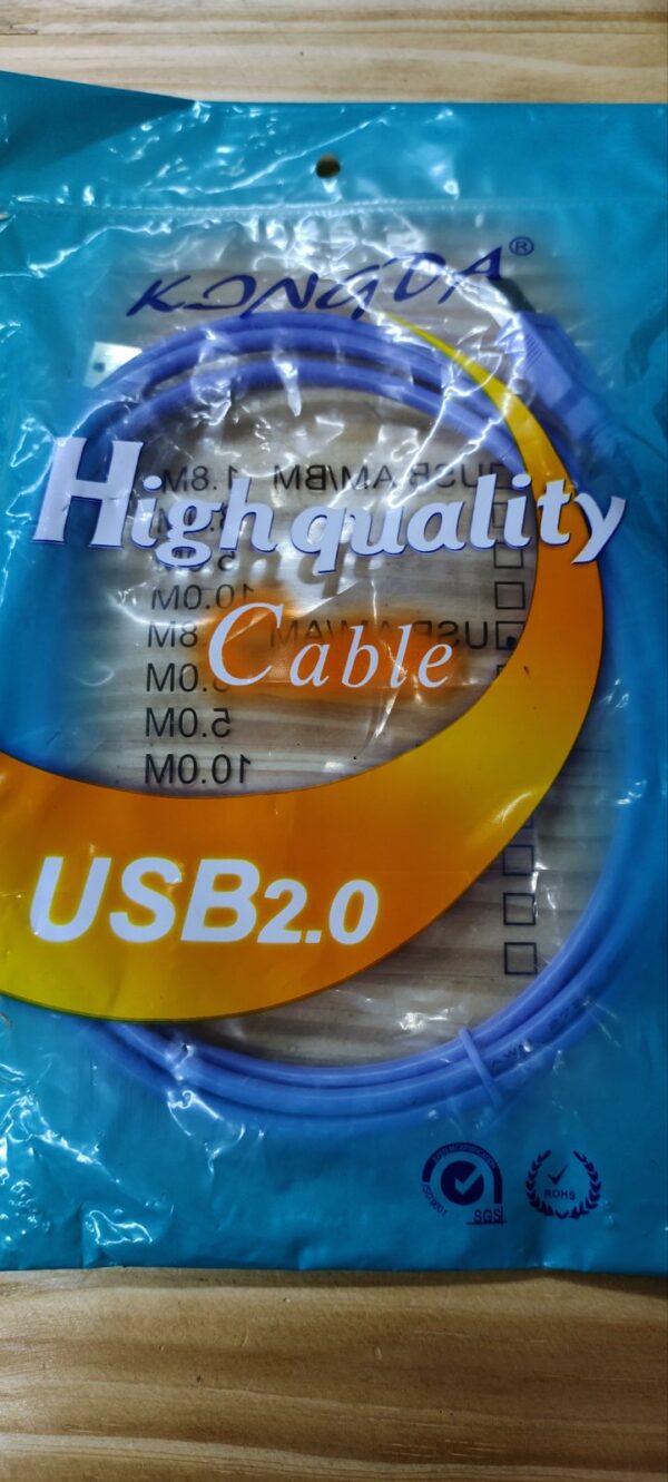Kongda USB 2.0 Cable 1.8M USB TO USB