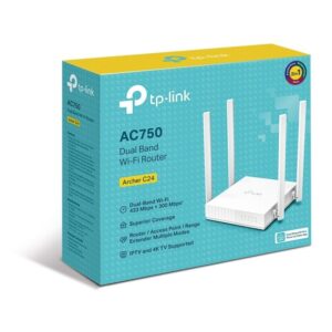 TP-LINK AC750 Archer C24 Wireless Router Fast Ethernet Dual-band (2.4 GH )