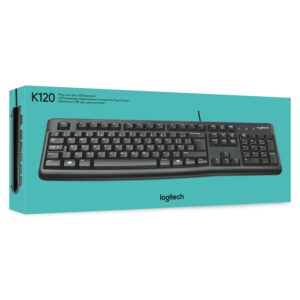LOGITECH K120 USB WIRED KEYBOARD US