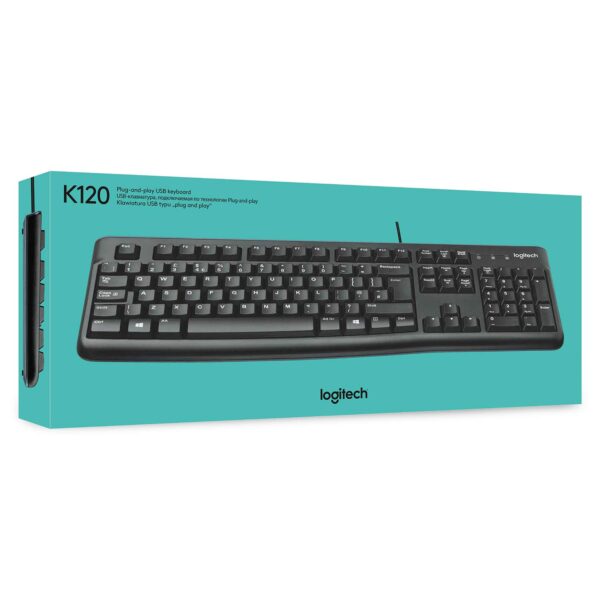 LOGITECH K120 USB WIRED KEYBOARD US