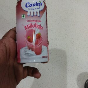 Cavin's Milkshake Strawberry 180ML CAN