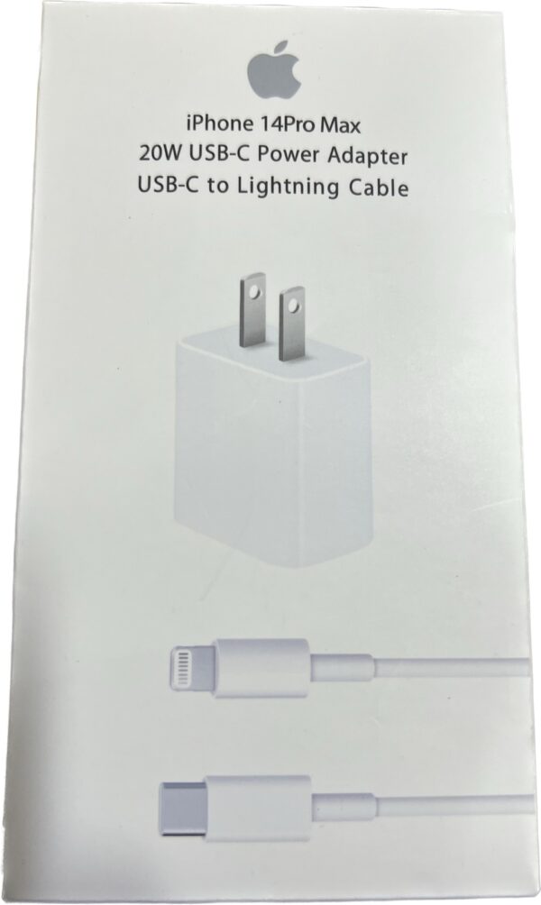 20W IPHONE USB-C POWER ADAPTER AND CABLE KIT