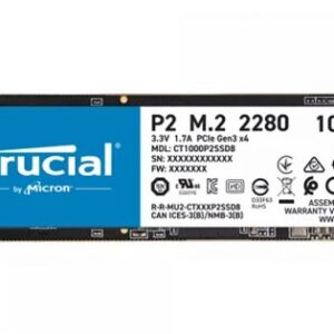 Crucial 2TB P2 NVMe PCIe M.2 Internal SSD
