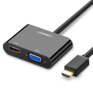 UGREEN 40744 HDMI TO HDMI+VGA ADAPTER