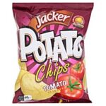 Jacker Potato Chips Tomato 12 x 60 gm