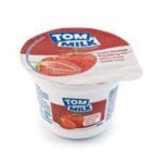 Tom Milk Yoghurt Strawberry 24 x 125 gm