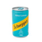 SCHWEPPES BITTER LEMON 185ML CAN