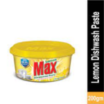Max Dishwasing Paste Yellow 200 gm
