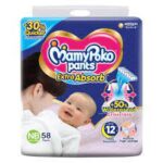 MamyPoko Pants Nb  4 x NB 58