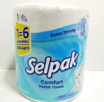 Selpak Paper Towel Comfort J.Roll 540's