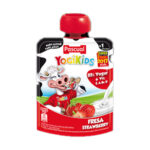 PASCUAL YOGIKIDS STRAWBERRY POUCH 80GM