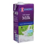 EMBORG UHT FULL CREAM MILK 1L