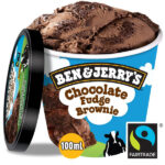 WALLS BEN AND JERRYS CHOCO FUDGE BROWN 100ML