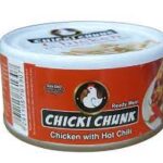 CHICKI CHUNK CHICKEN W/HOT CHILI 160 g