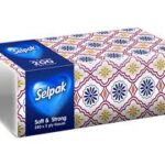 Selpak Facial Tissue Comfort Pkt 2ply 275's 15 Pack